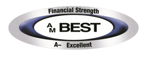 A- excellent rating by A.M. Best
